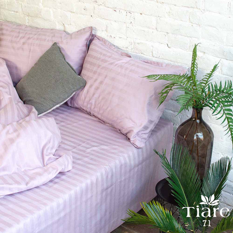 Комплект постільної білизни Tiare Полуторний Сатин Stripe